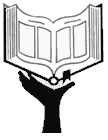 'Bible in Hand' logo - the Bible is the ultimate source of truth about life and faith for followers of Christ