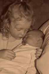 Rebekah and Joanna, July 2001