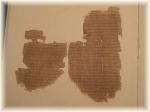 Facsimile of ancient Greek papyrus